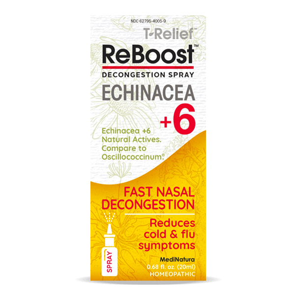 ReBoost Nasal Spray Echinacea+6 (0.68 fl. oz.) ~ BHI