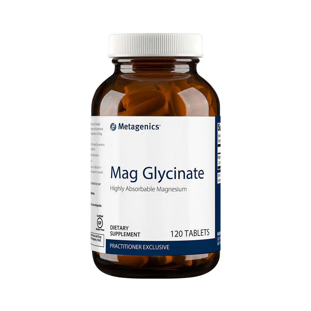 Mag Glycinate (120 tablets) ~ Metagenics