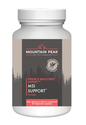 MSI Support (formerly Musculoskeletal Injury) (90 capsules) ~ Mountain Peak Nutritionals