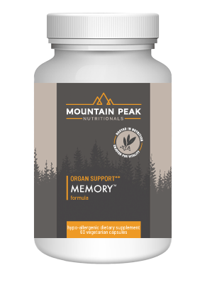 Memory Formula (60 capsules) ~ Mountain Peak Nutritionals