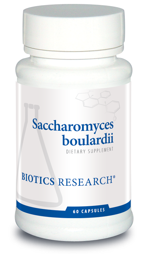 Saccharomyces boulardii (60 capsules) ~ Biotics Research Corporation