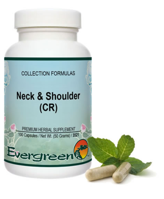 Neck and Shoulder (Chronic) (100 capsules) ~ Evergreen Herbs