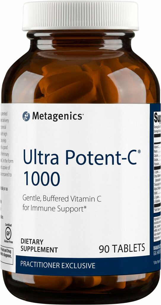 Ultra Potent-C 1000mg  (90 tablets) ~ Metagenics