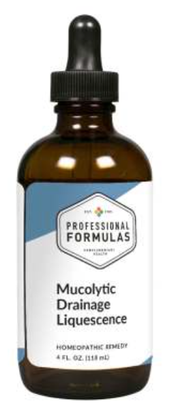 Mucolytic Drainage Liquescence (4 fl. oz.) ~ Professional Formulas