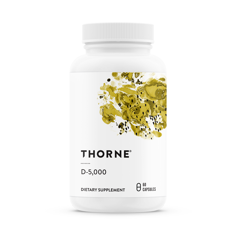 Vitamin D-5000 NSF (60 capsules) ~ Thorne Research