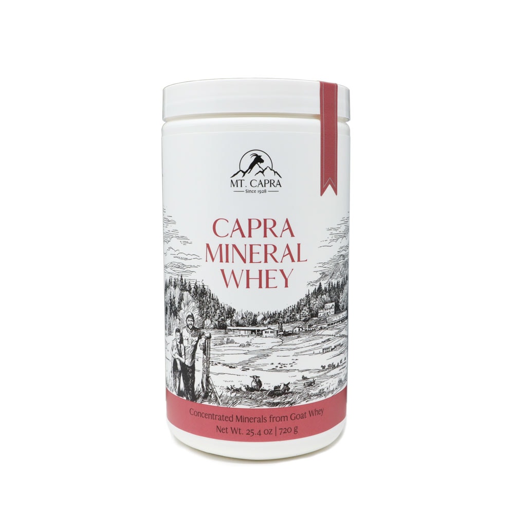 Capra Mineral Whey (360 grams powder) ~ Mt. Capra