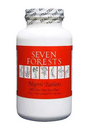 Myrrh Tablets (100 tablets) ~ Seven Forests