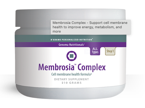 Membrosia Complex (210 grams) ~ D’adamo Personalized Nutrition