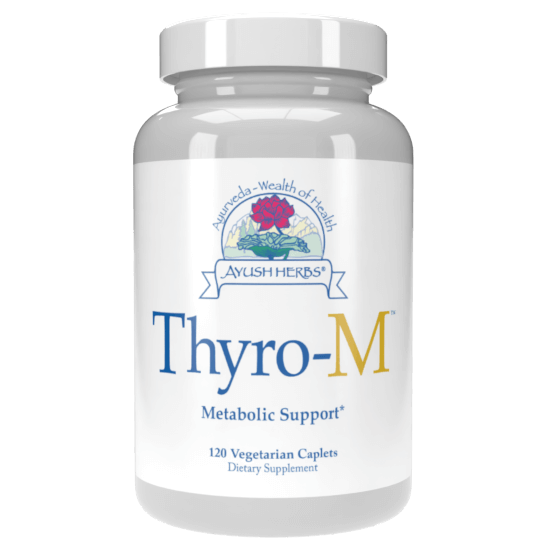 Thyro-M (120 capsules) ~ Ayush Herbs