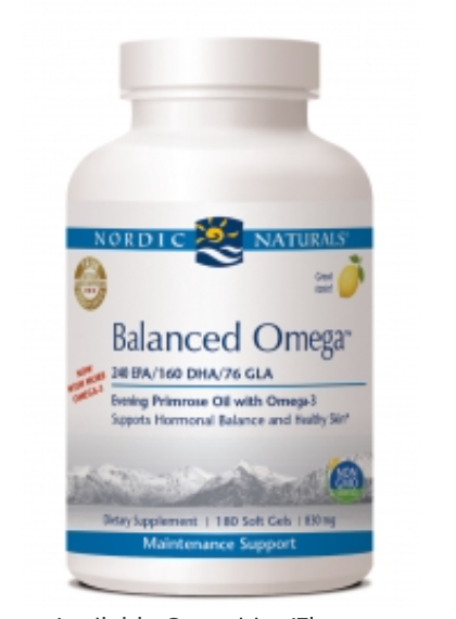 Balanced Omega Combination Fish Oils (180 soft gels) ~ Nordic Naturals