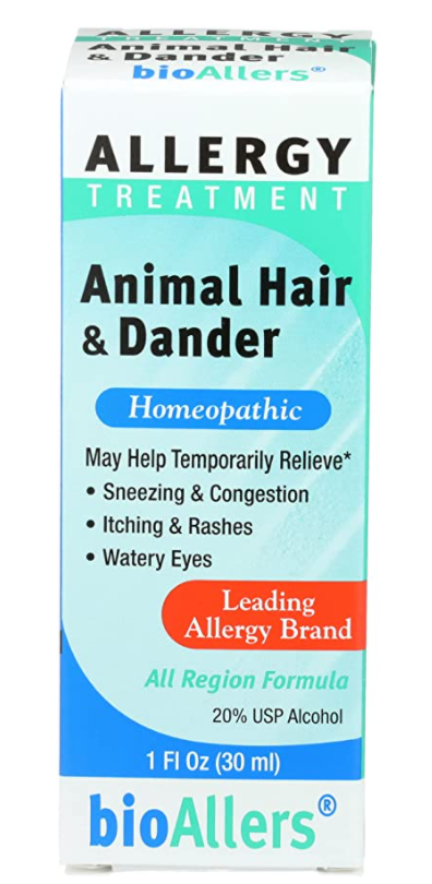 Animal Hair and Dander Homeopathic Combination (1 fl. oz.) ~ BioAllers