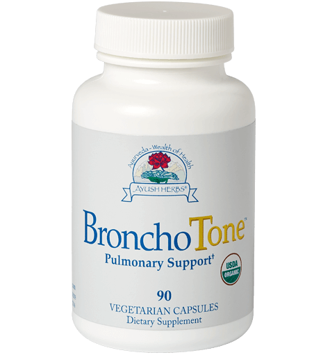 Bronchotone (90 capsules) ~ Ayush Herbs