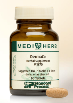 DermaCo (60 tablets) ~ MediHerb