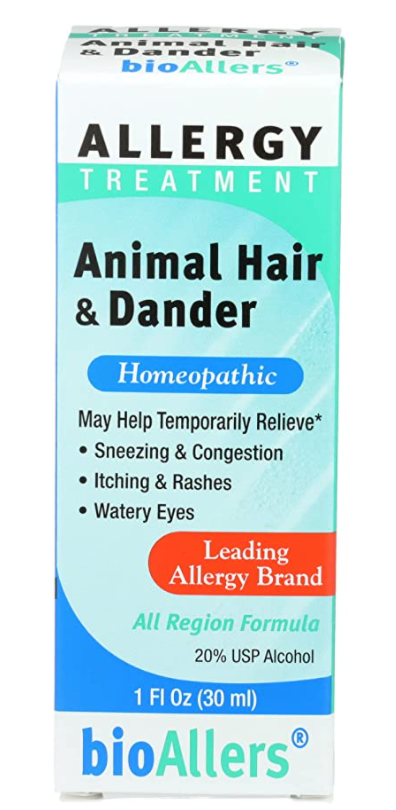 BioAllers Animal Hair and Dander Homeopathic Combination (1 fl. oz.)