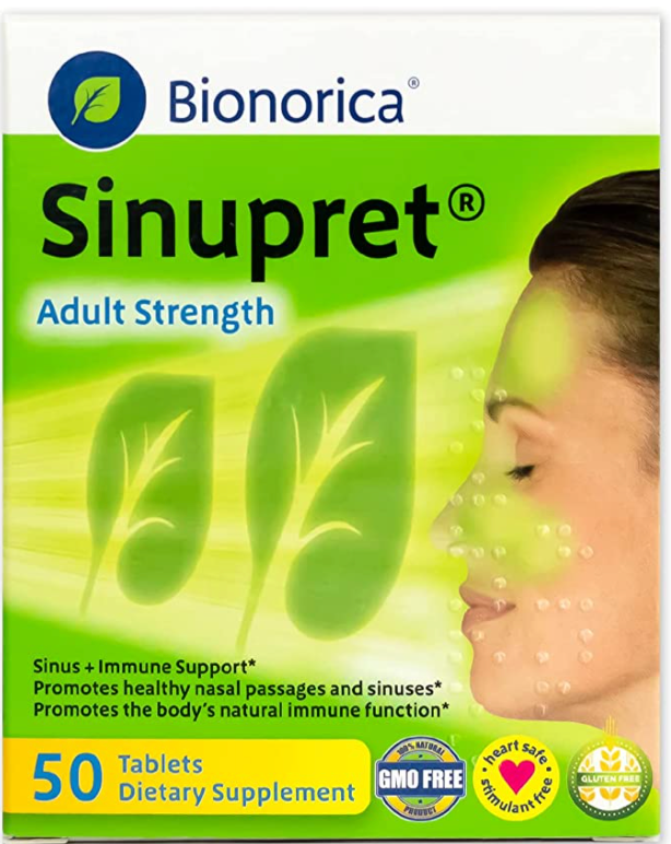 BioForce USA Sinupret - 25 tablets