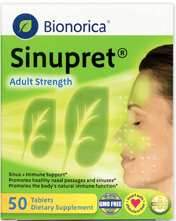 BioForce USA Sinupret - 25 tablets