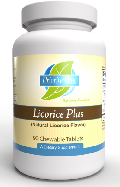 Licorice Plus (180 chewable tablets) ~ Priority One