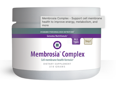 D’adamo Personalized Nutrition Membrosia Complex (210 grams)