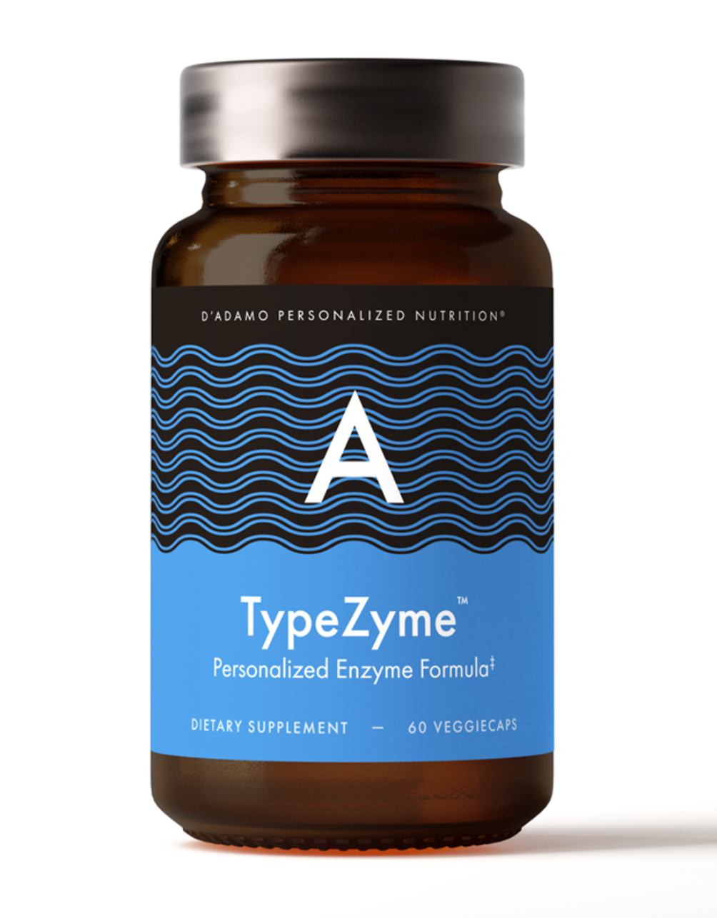 D'Adamo Personalized Nutrition TypeZyme Digestive Enzyme Blood Type A (60 vegetable capsules)