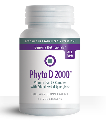 Phyto D 2000 (60 capsules) ~ D'Adamo Personalized Nutrition