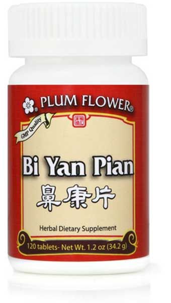 Bi Yan Pian  (120 tablets) ~ Plum Flower Brand