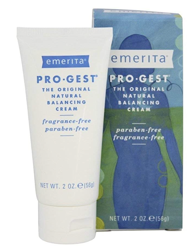 Pro-Gest Cream Paraben-Free  (2 oz.) ~ Emerita