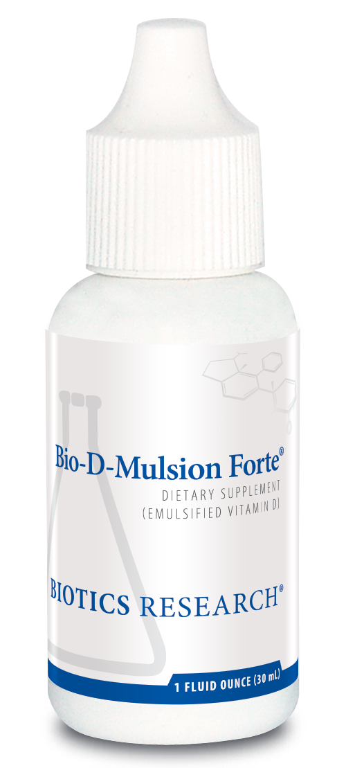 Bio-D-Mulsion Forte (1 fl. oz.) ~ Biotics Research Corporation