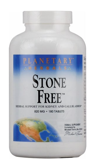 Stone Free (180 tablets) ~ Planetary Herbals