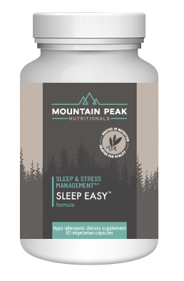 Sleep Easy Formula (60 capsules) ~ Mountain Peak Nutritionals