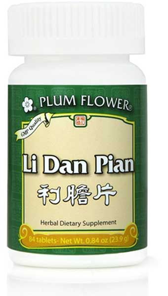 Li Dan Pian (84 tablets) ~ Plum Flower