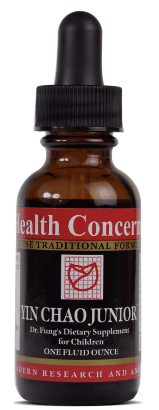 Yin Chao Junior (1 fl. oz.) ~ Health Concerns