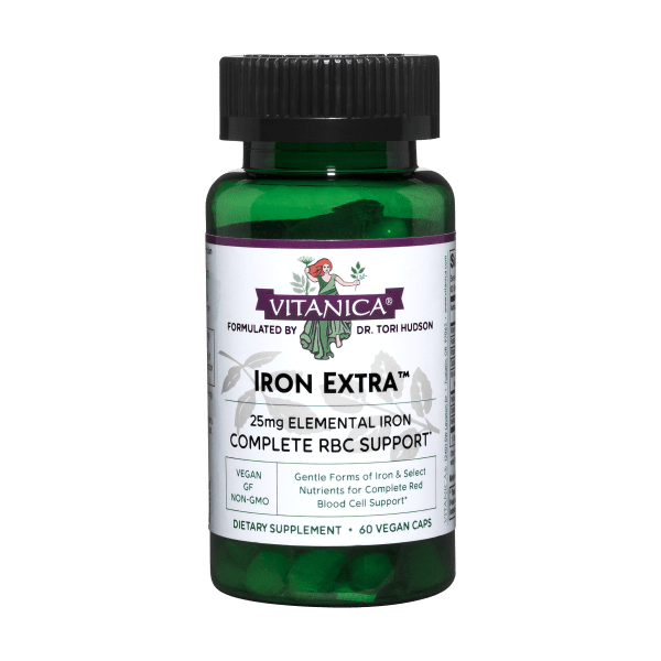 Iron Extra (60 capsules) ~ Vitanica