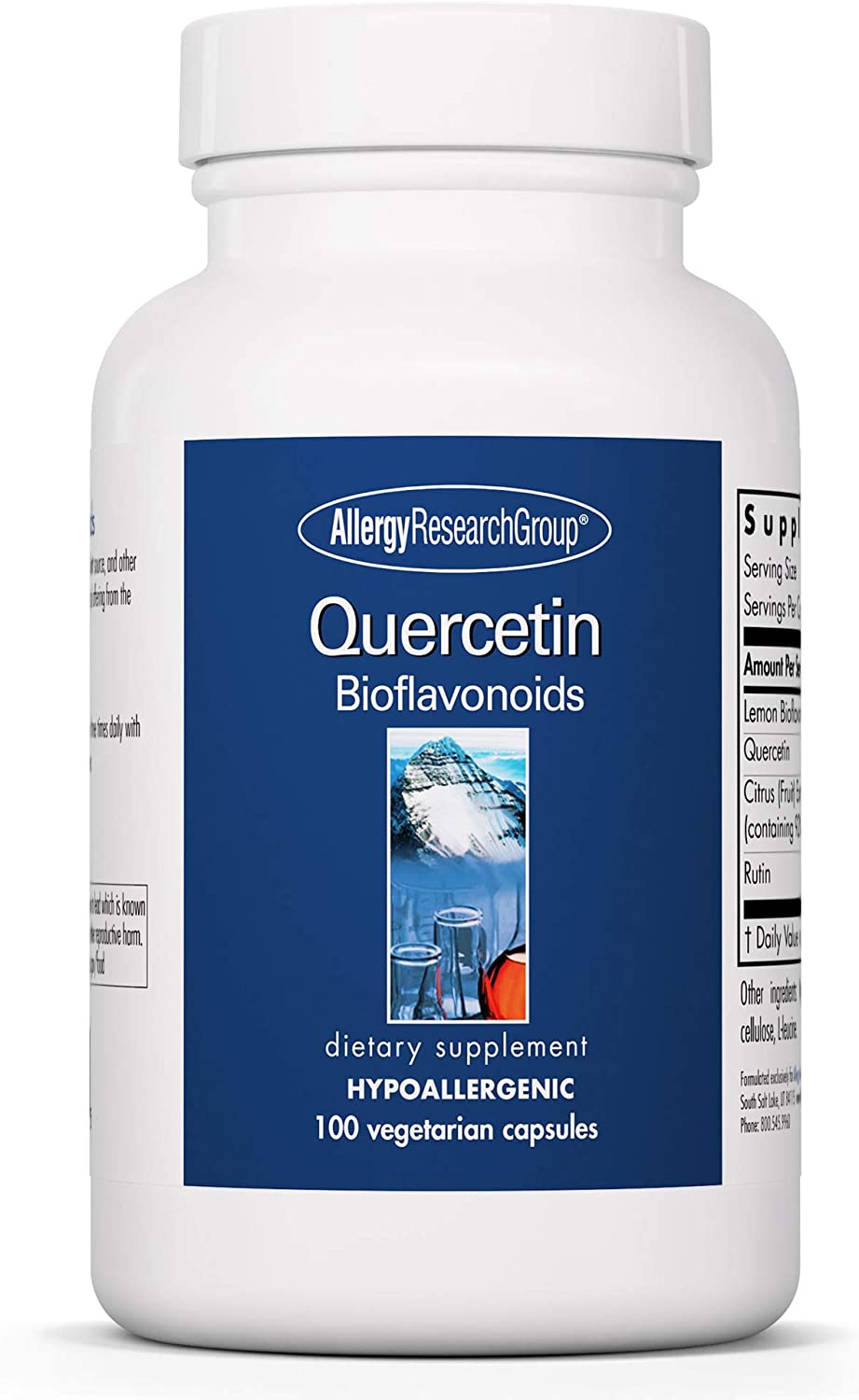 Quercetin Bioflavonoids (100 capsules) ~ Allergy Research Group