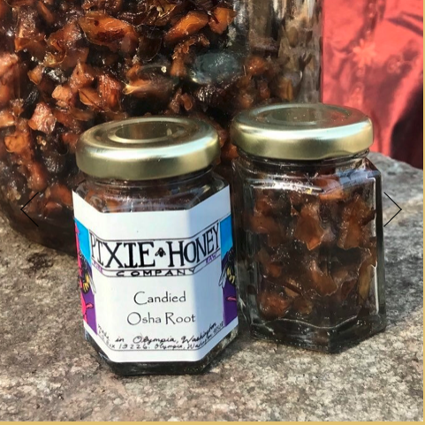 Candied Osha (3 oz.) ~ Pixie Honey