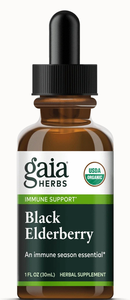 Gaia Herbs Black Elderberry (1 fl. oz.)