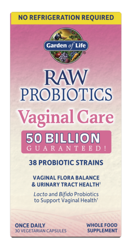 Garden of Life RAW Probiotics Vaginal Care (30 capsules)