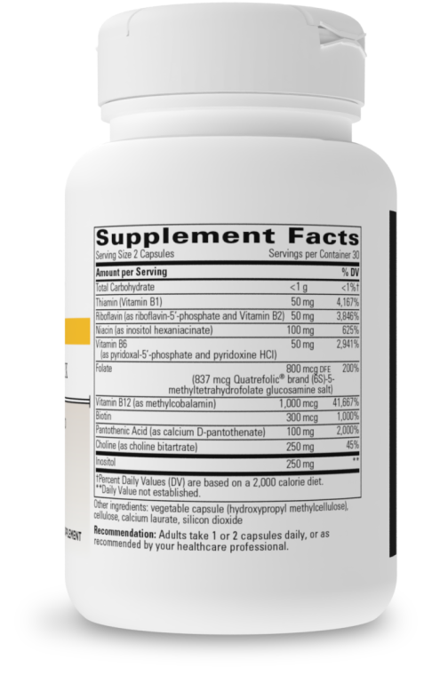 Integrative Therapeutics Active B-Complex (60 capsules) - View 2