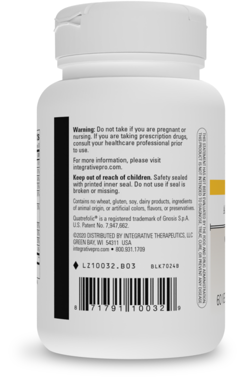 Integrative Therapeutics Active B-Complex (60 capsules) - View 3