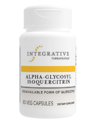 Integrative Therapeutics Alpha-Glycosyl Isoquercitrin (60 vegetable capsules)