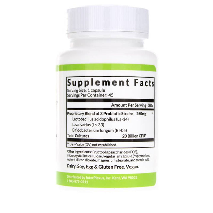 Interplexus Fortefy Probiotics (45 capsules) - View 2