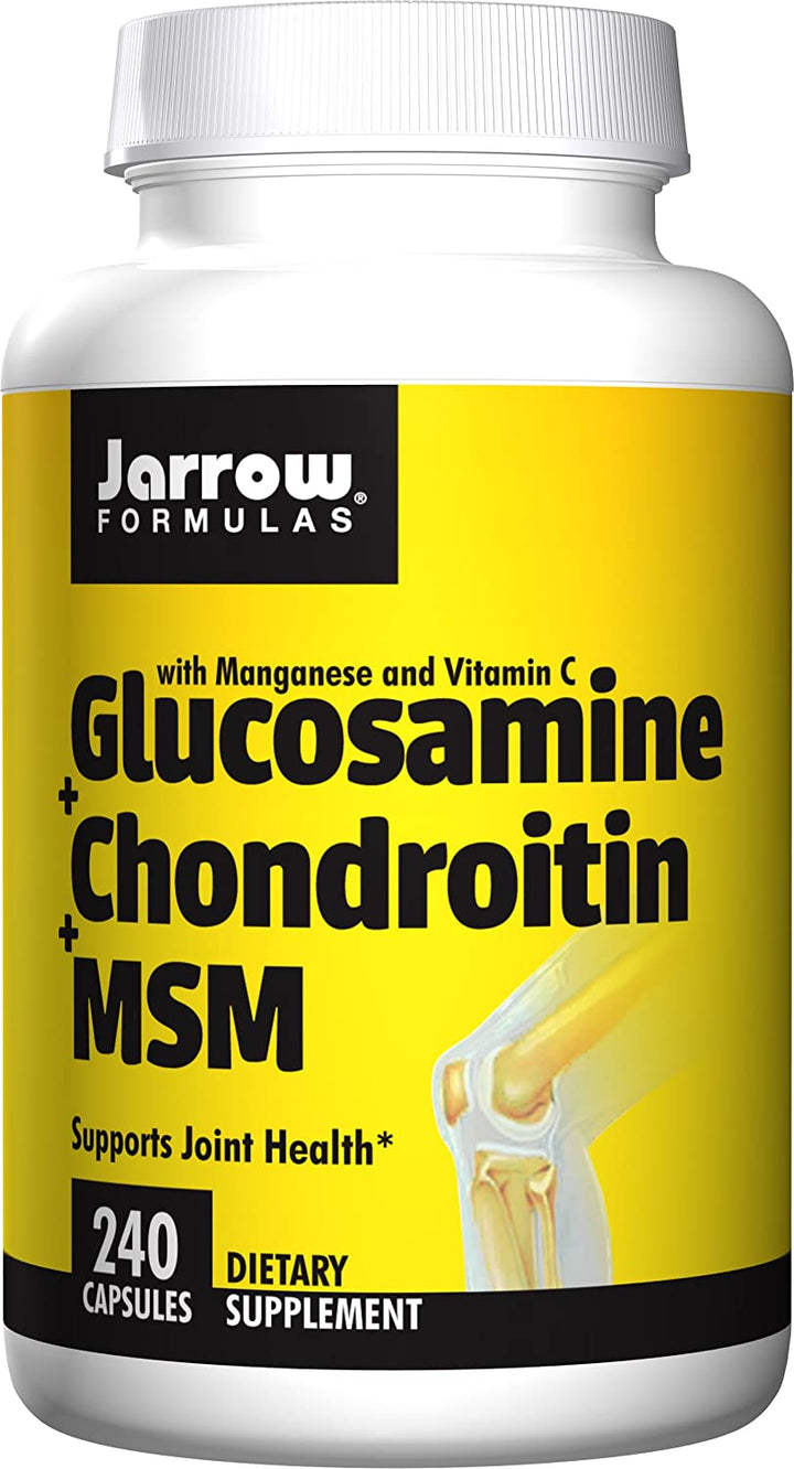 Jarrow Formulas Glucosamine+Chondroitin+MSM (240 capsules)