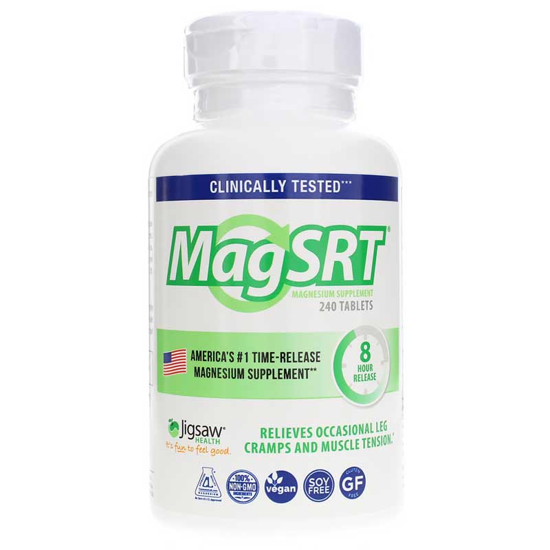 Jigsaw Health Magnesium w/SRT - 120 tablets