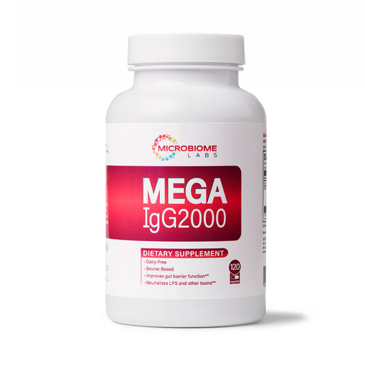 Microbiome Labs MegaIgG2000 (120 capsules) - View 2
