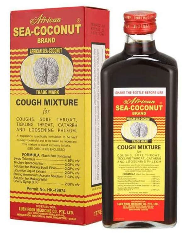 New Century Herbs Sea Coconut Cough Mixture (177 ml.)