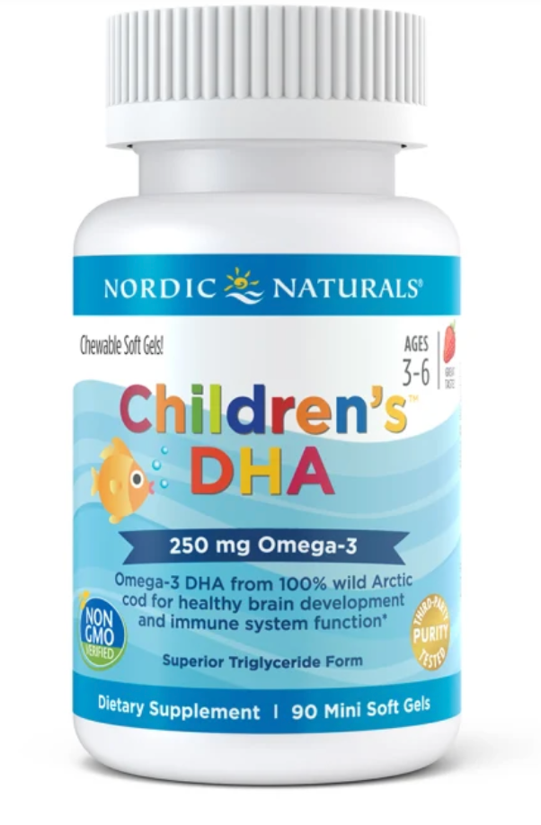 Nordic Naturals DHA Junior Fish Oils (180 softgel capsules)