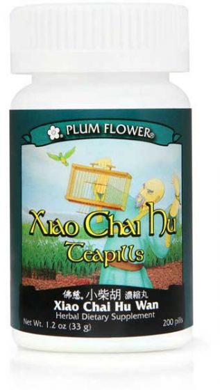 Plum Flower Minor Bupleurum Teapills (Xiao Chai Hu Wan) (200 pills)