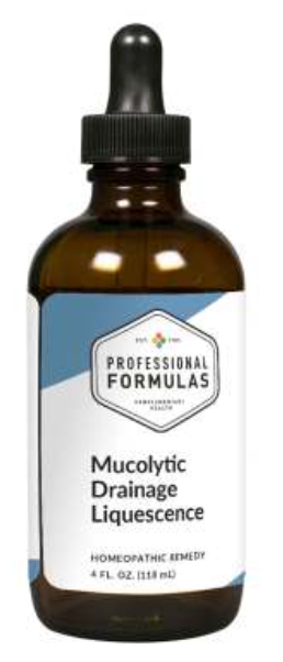 Professional Formulas Mucolytic Drainage Liquescence (4 fl. oz.)