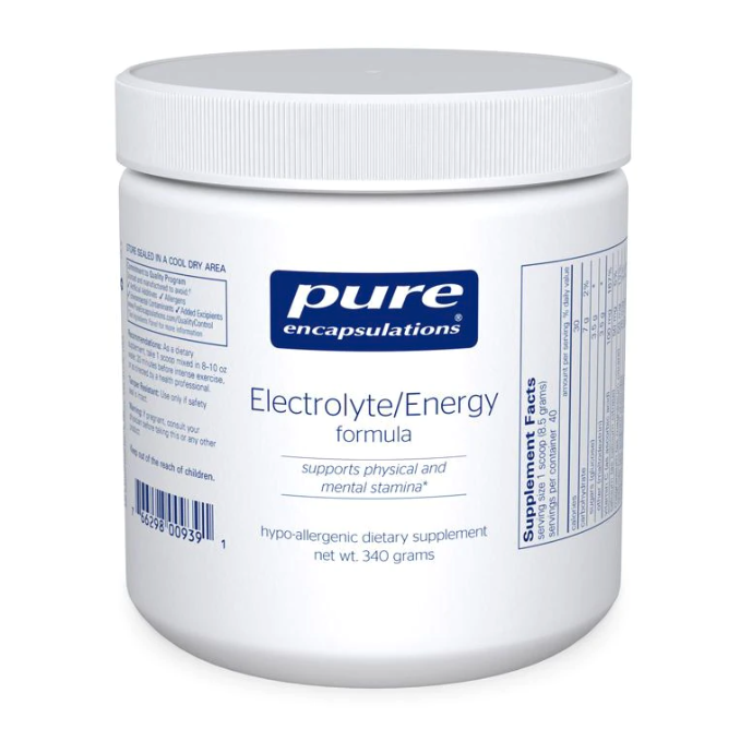 Pure Encapsulations Electrolyte/Energy Formula (340 grams powder)