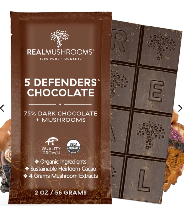Real Mushrooms Mushroom Chocolate (2 oz.)