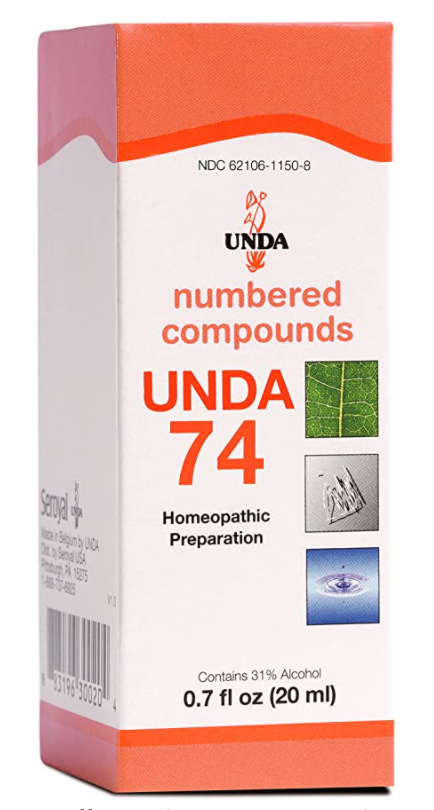 Seroyal Unda #74 Homeopathic Combination (0.7 fl. oz.)